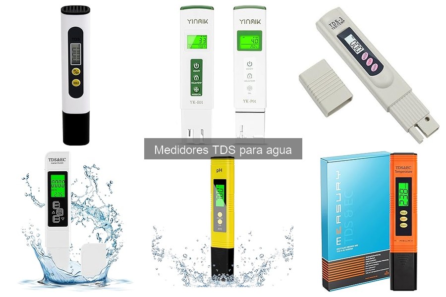 Dónde comprar medidores TDS para agua: mejores opciones y precios