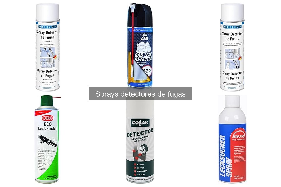 Dónde comprar sprays detectores de fugas: opciones y precios