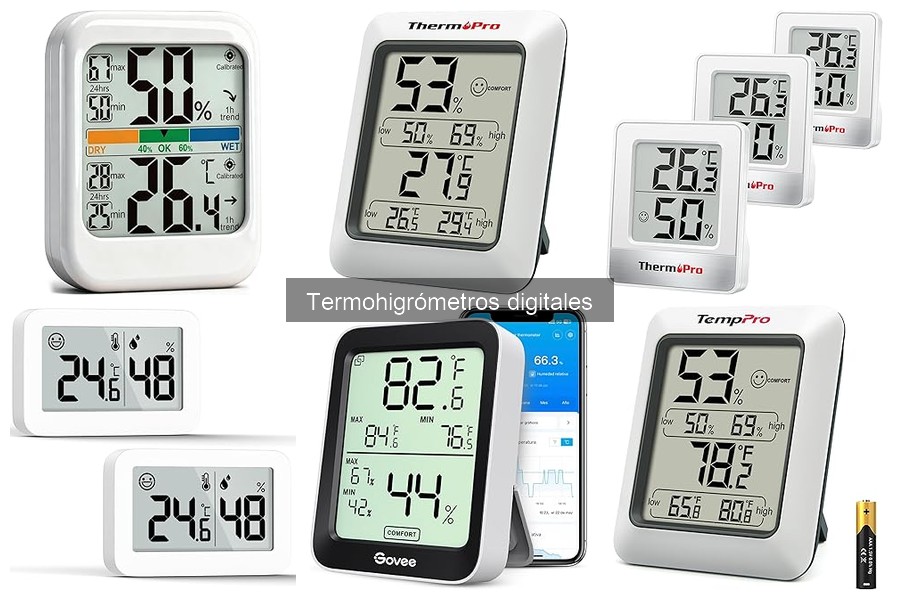 Dónde Comprar Termohigrómetros Digitales: Mejores Opciones
