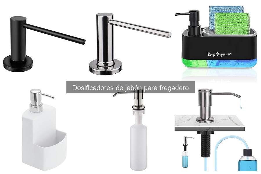 Dosificadores de Jabón Ecológicos y Sostenibles para Fregadero