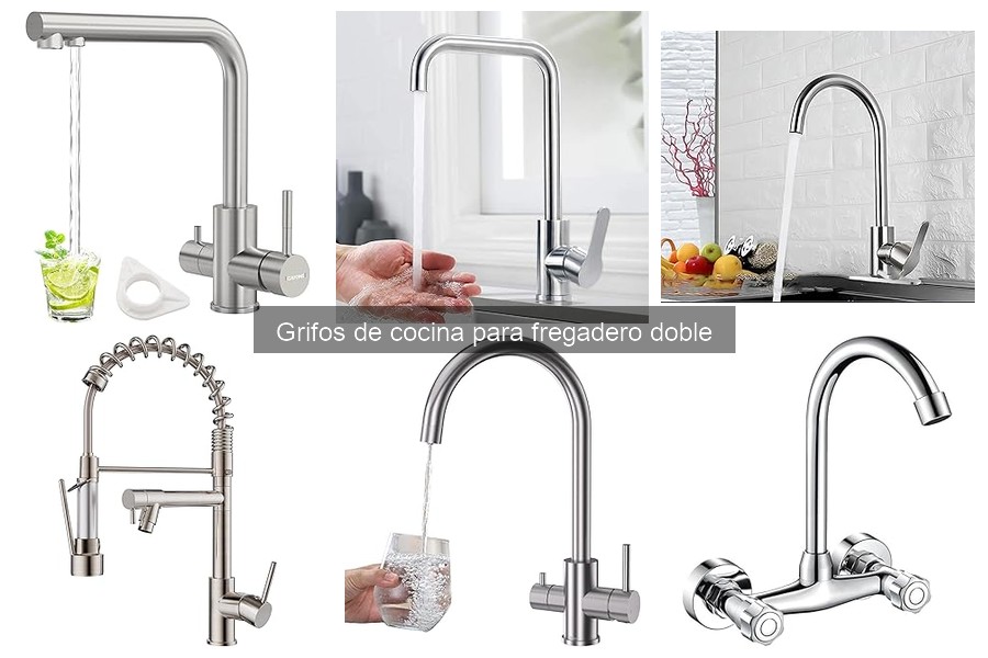 Durabilidad de Grifos de Cocina para Fregadero Doble: Tests