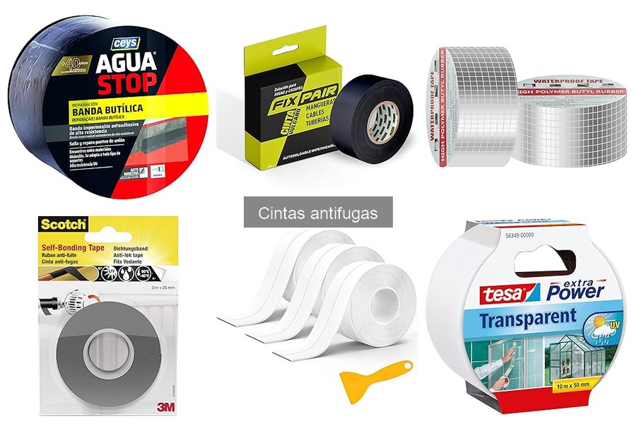 Errores comunes al elegir cintas antifugas para reparaciones