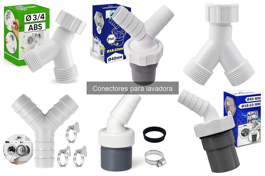 Errores comunes al elegir conectores para lavadora