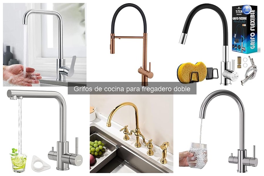 Errores comunes al instalar grifos de cocina en fregaderos dobles
