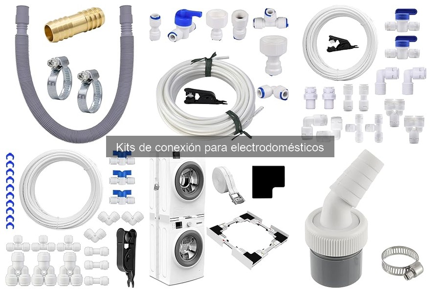Errores comunes al instalar kits de conexión de electrodomésticos