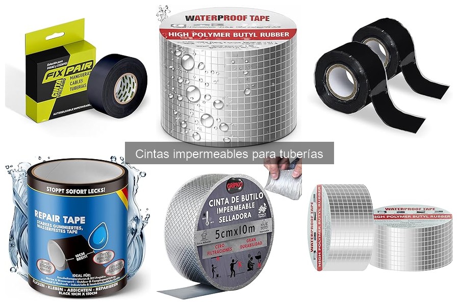 Errores comunes al usar cintas impermeables para tuberías