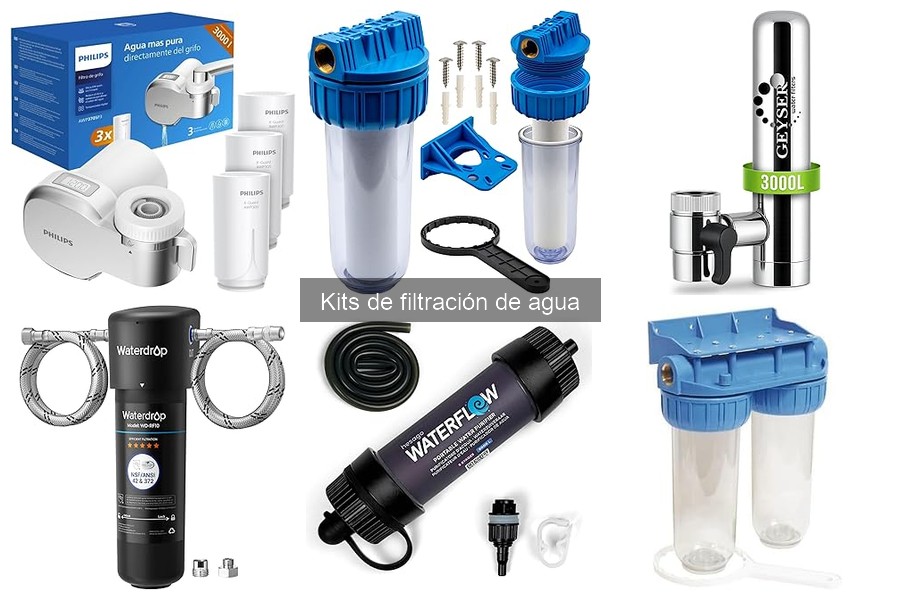Errores comunes al usar kits de filtración de agua