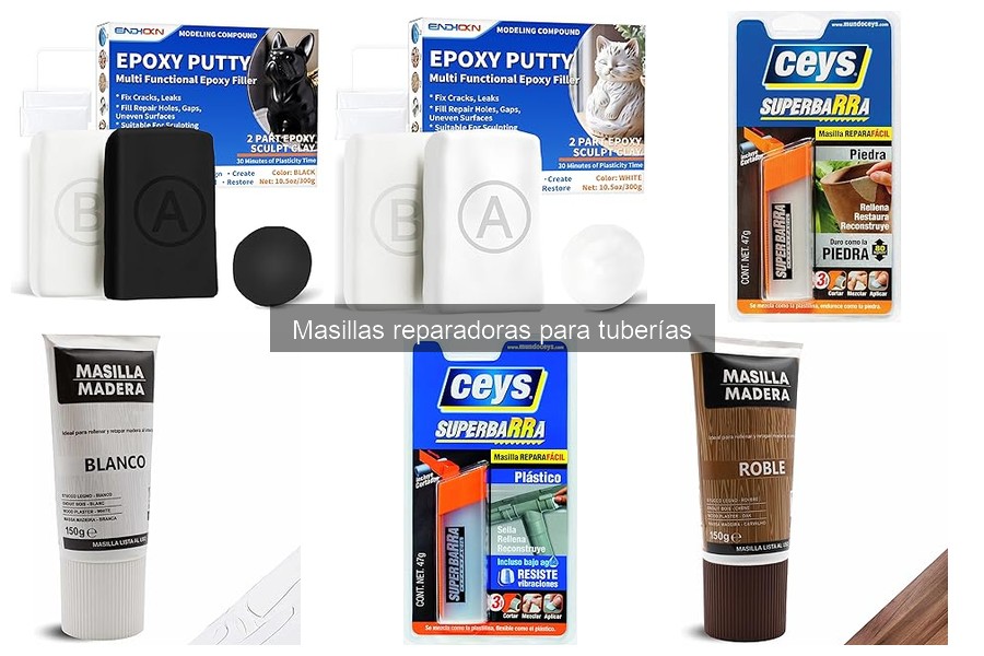 Errores comunes al usar masillas reparadoras para tuberías