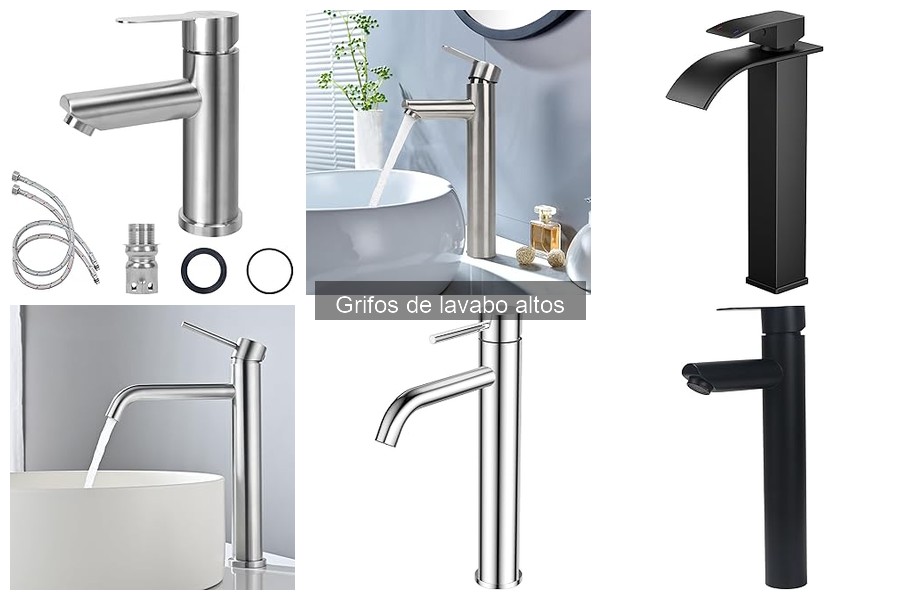 Estilos de Grifos de Lavabo Altos para Decoración Elegante