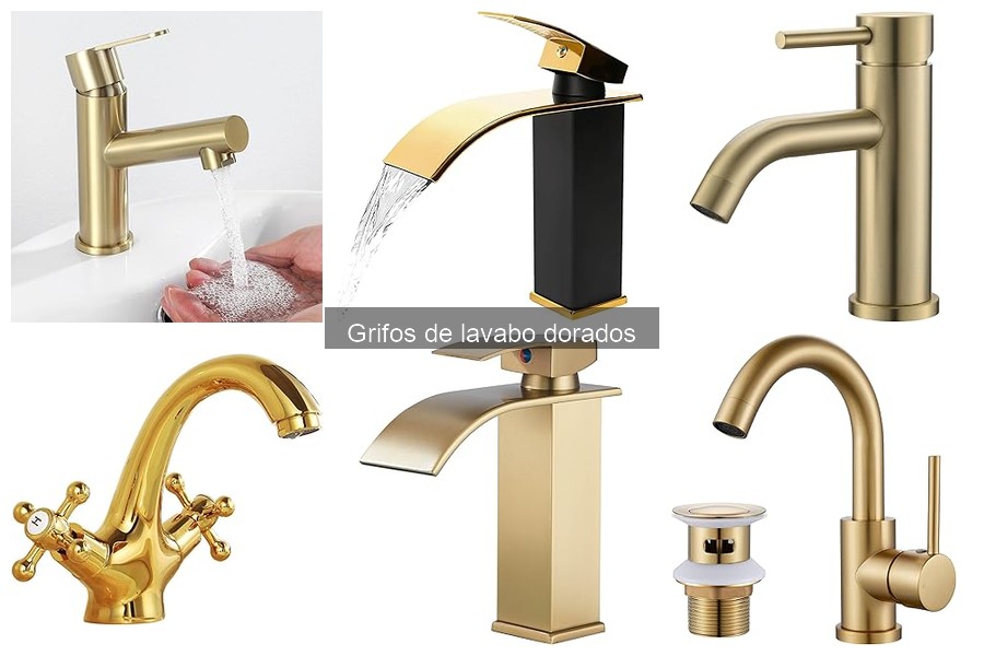 Estilos de grifos de lavabo dorados: clásico vs moderno