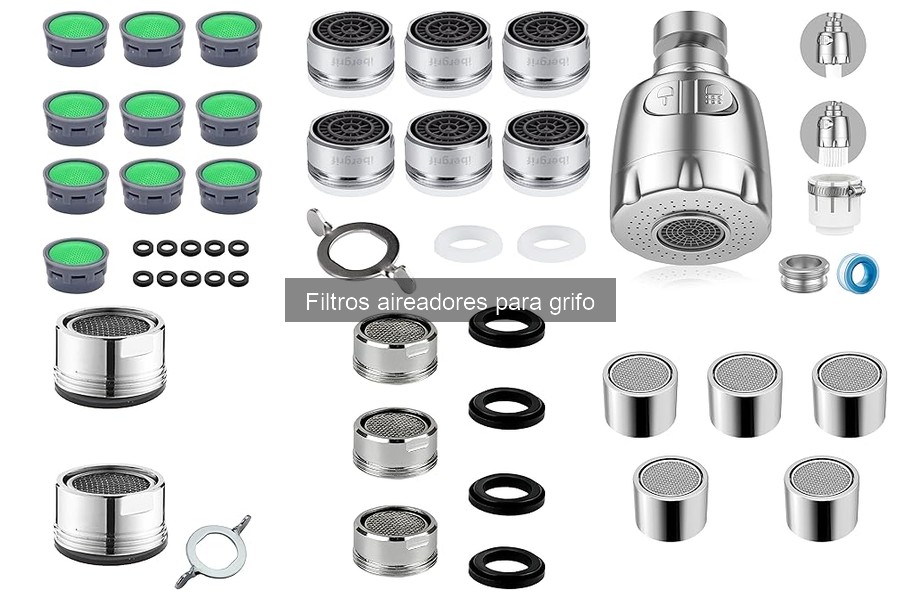 Filtros aireadores anticalcáreos para grifos: guía de compra