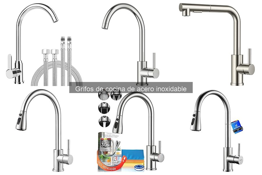 Grifos de cocina de acero inoxidable: características y beneficios