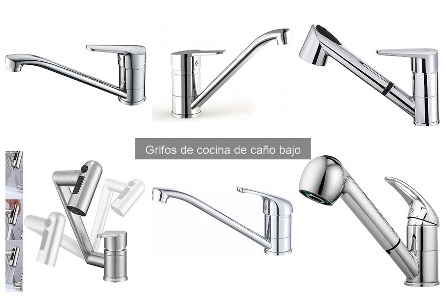 Grifos de cocina de caño bajo: eficiencia energética y ahorro
