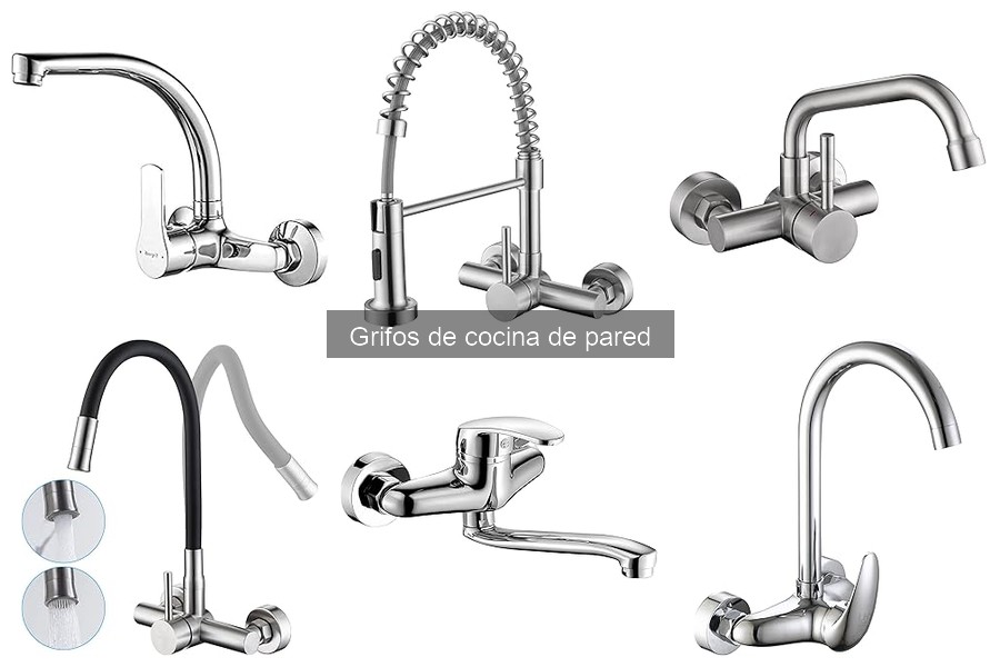 Grifos de cocina de pared: características y ventajas