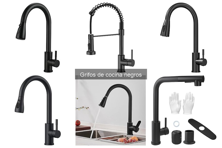 Grifos de Cocina Negros: Beneficios y Características