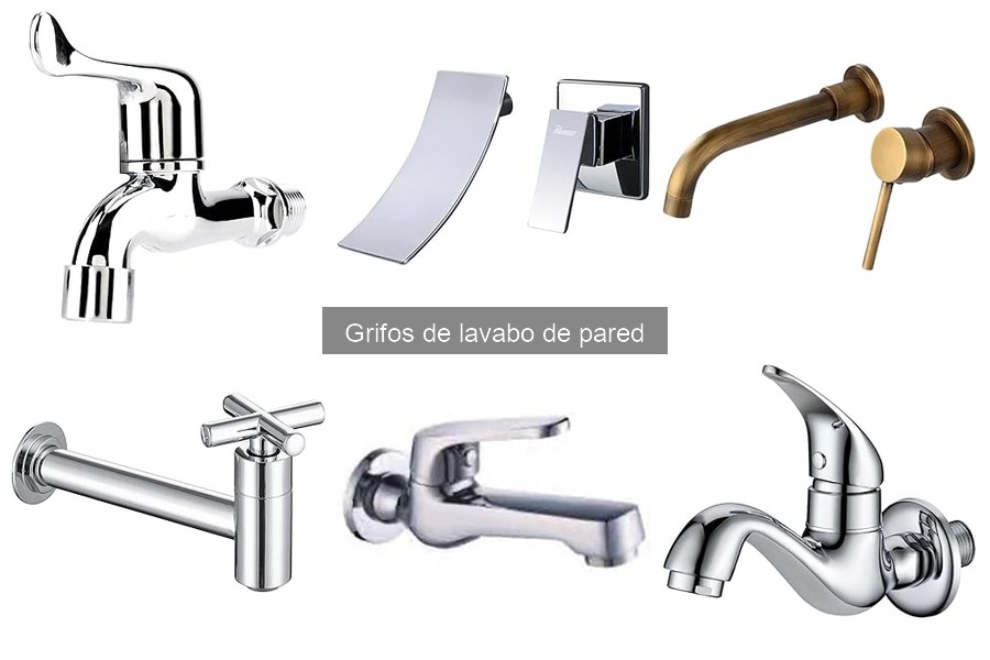 Grifos de lavabo de pared: características y funciones