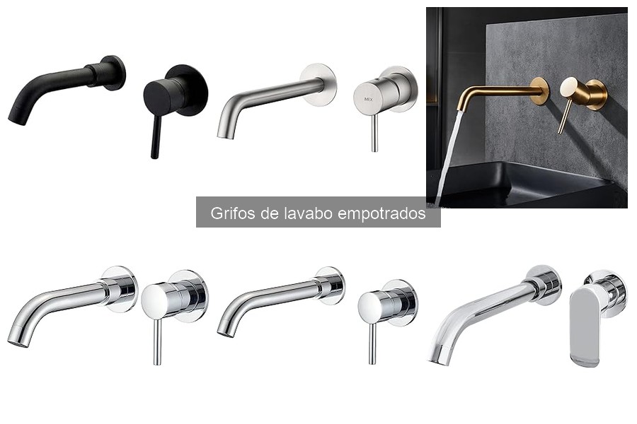 Grifos de lavabo empotrados: Ahorra agua en tu hogar