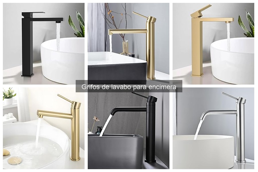 Grifos de lavabo para encimera: características y definiciones