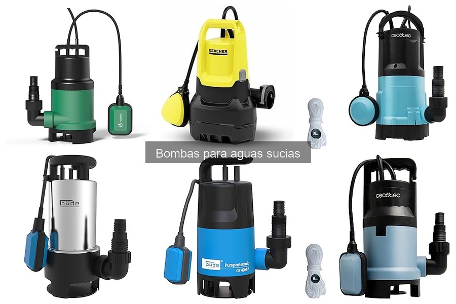 Guía de Compra de Bombas para Aguas Sucias para Tu Hogar