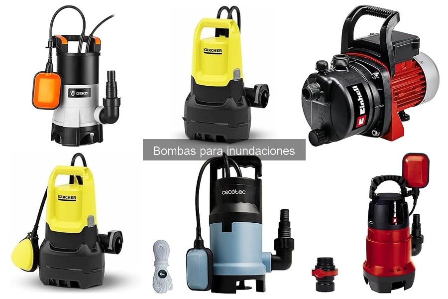 Guía de compra de bombas para inundaciones en 2023