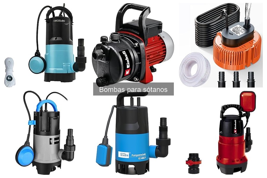Guía de compra de bombas para sótanos: ¿Cuál elegir?