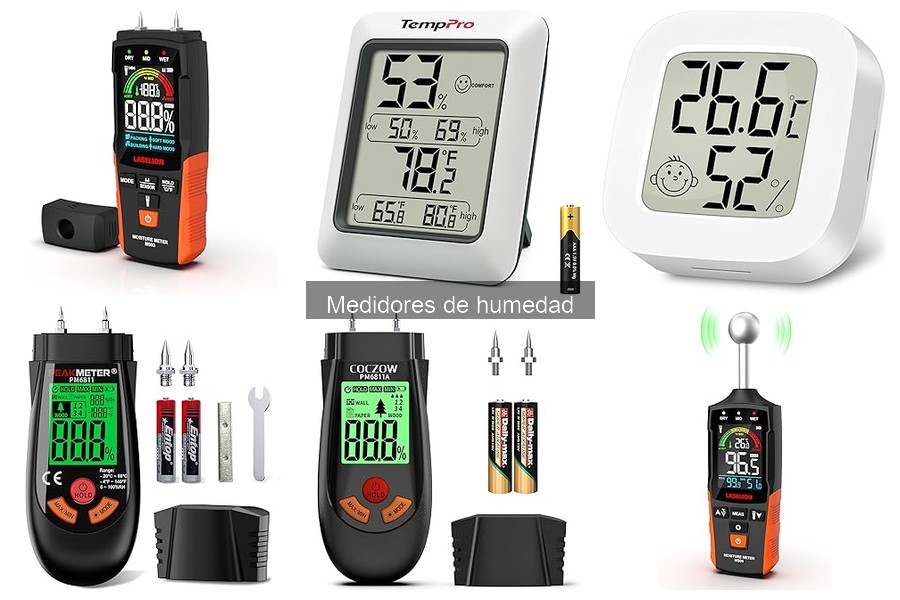 Guía de compra de medidores de humedad para el hogar