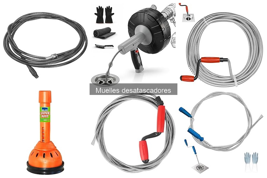 Guía de compra de muelles desatascadores para obstrucciones