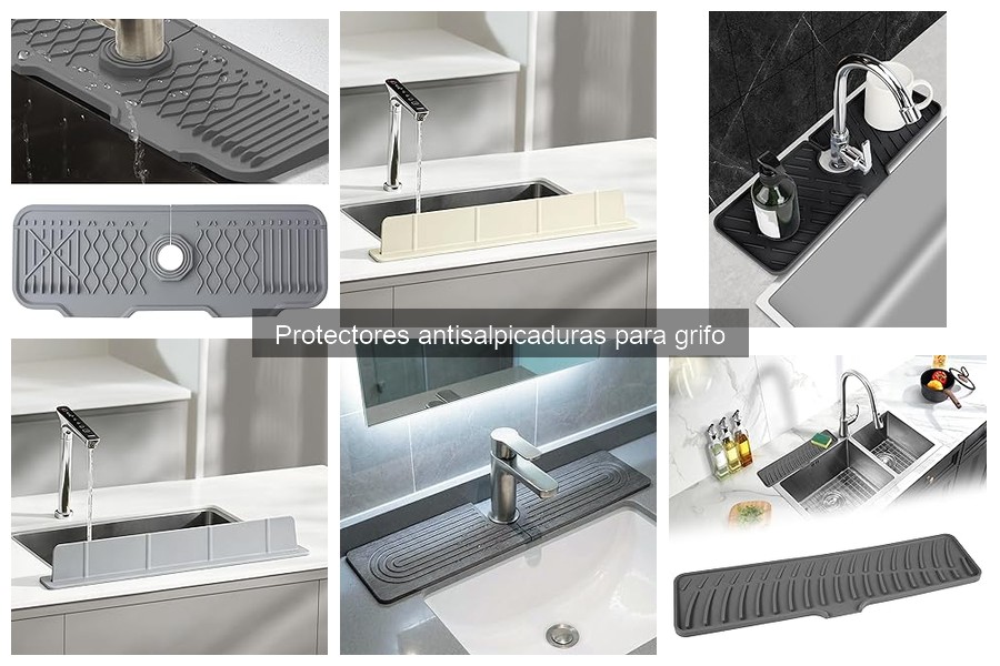 Guía de compra de protectores antisalpicaduras para grifo