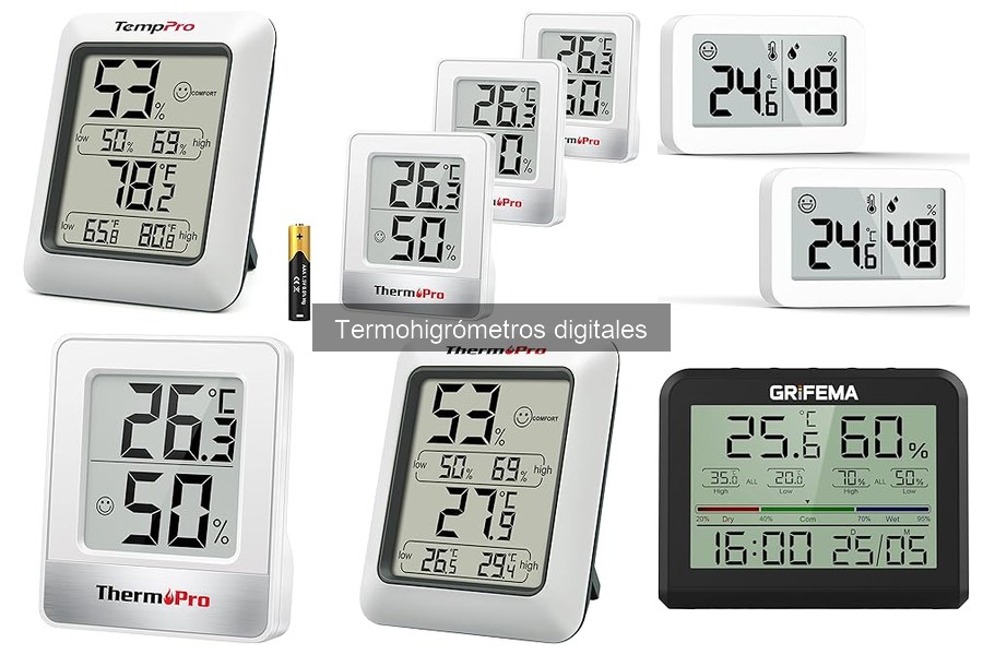 Guía de compra de termohigrómetros digitales para tu hogar
