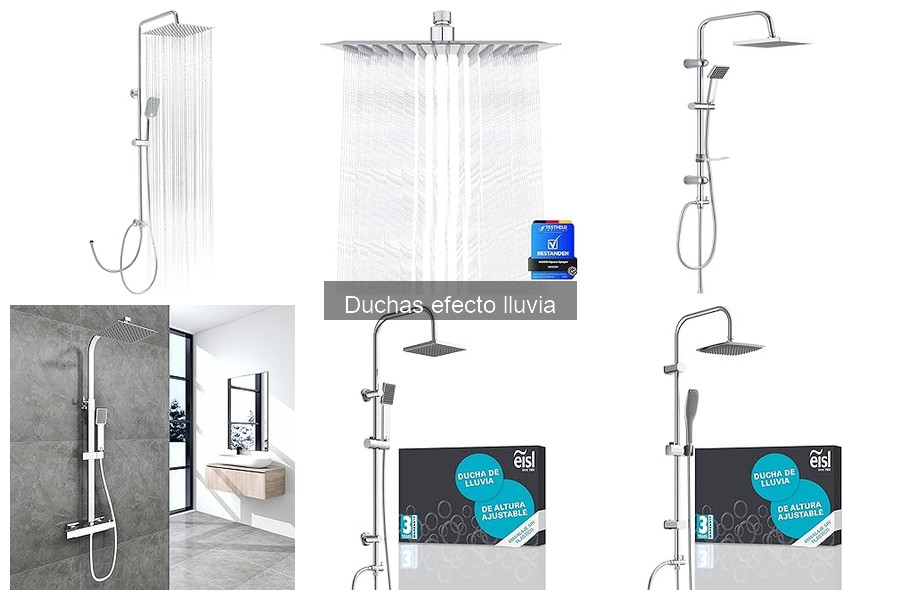 Guía de compra para duchas efecto lluvia: consejos y precios