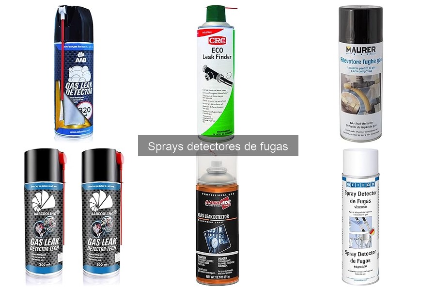 Guía de compra sprays detectores de fugas para tu hogar
