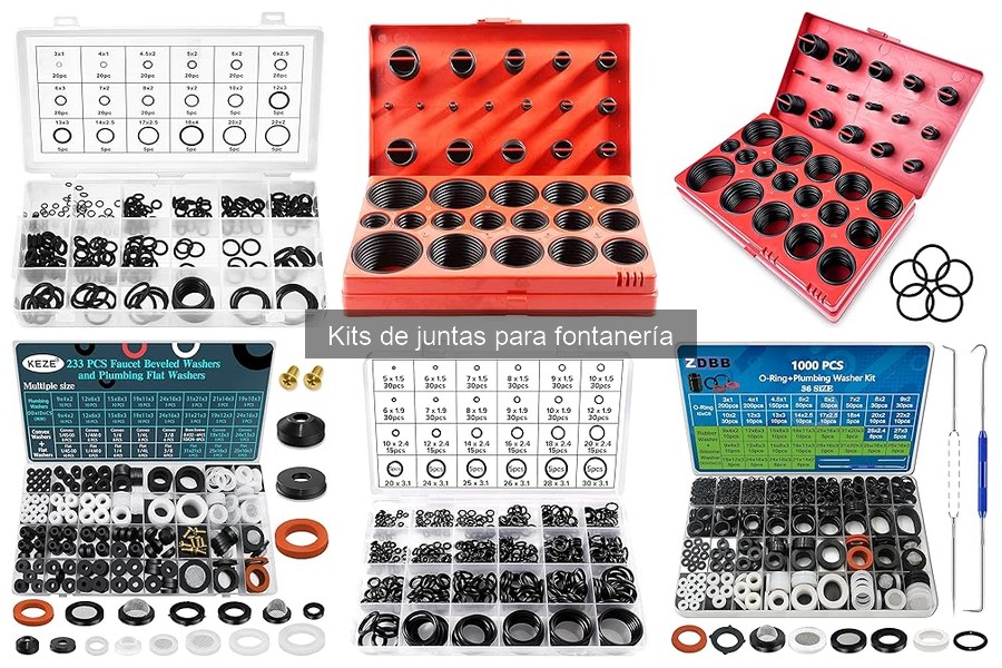 Guía de materiales para juntas de fontanería y sus propiedades