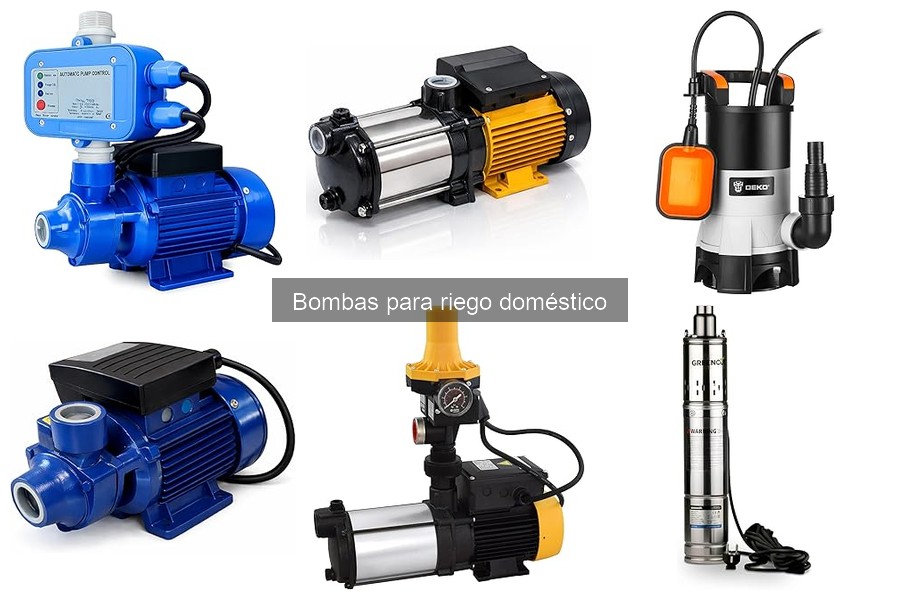 Guía para elegir la mejor bomba de riego doméstico