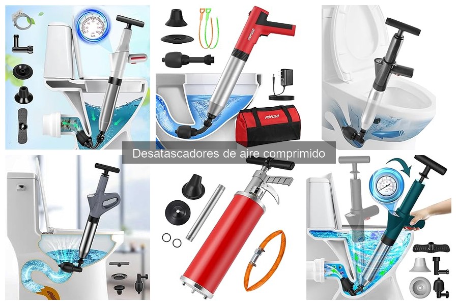 Guía para Elegir un Desatascador de Aire Comprimido