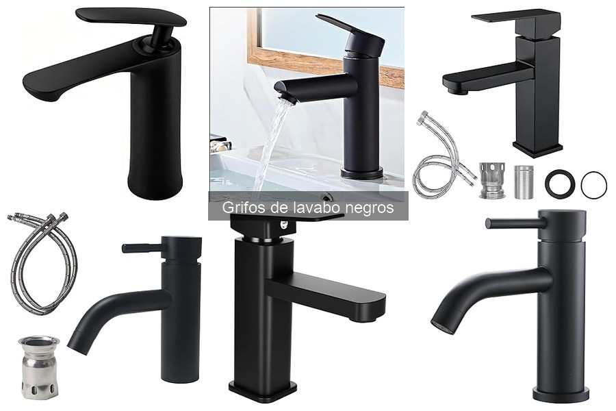 Guía para Instalar un Grifo de Lavabo Negro Paso a Paso