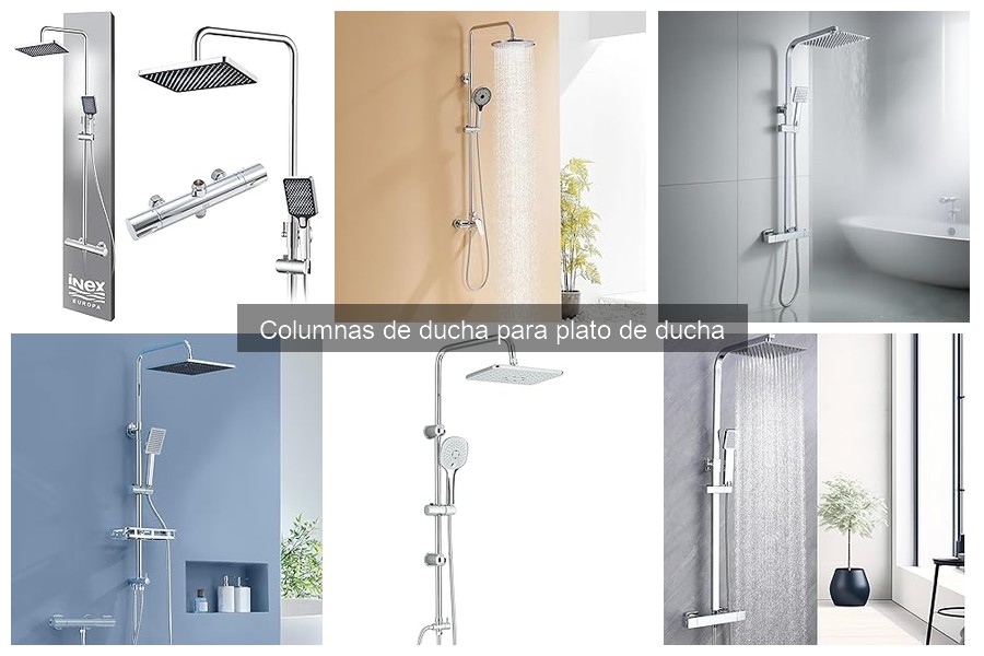 Innovaciones en columnas de ducha para plato de ducha 2023