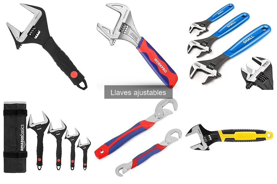 Instrucciones para usar una llave ajustable correctamente
