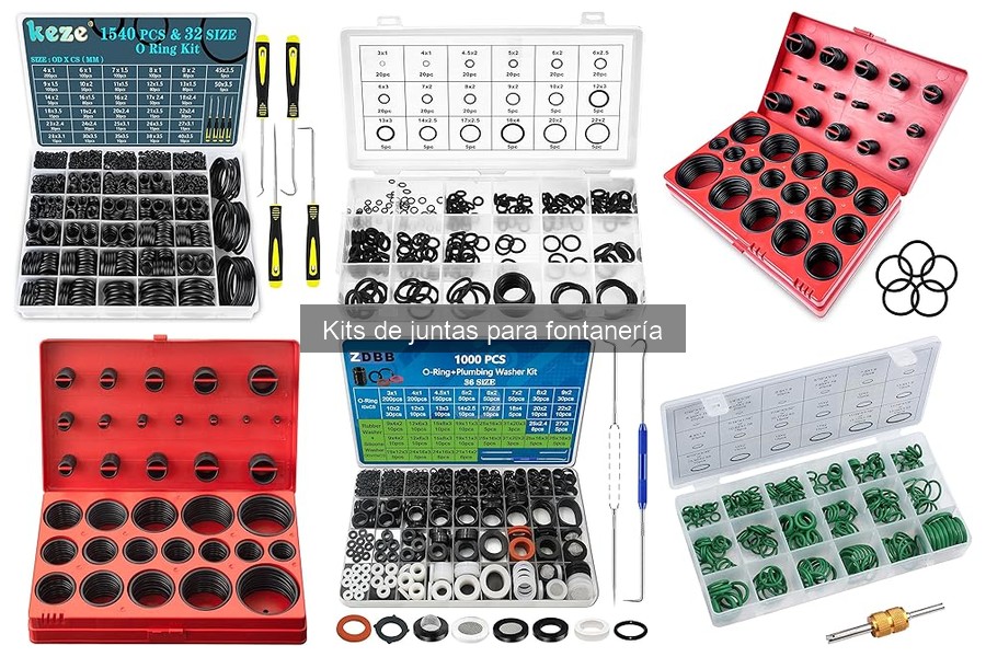 Kits de juntas para fontanería: guía de instalación y mantenimiento