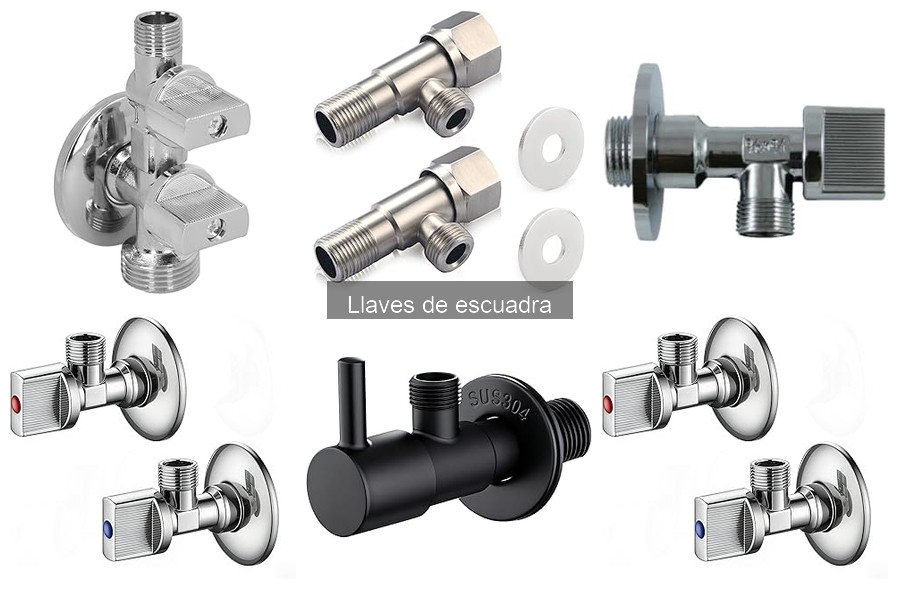 Llave de escuadra vs. llave de paso: diferencias y usos