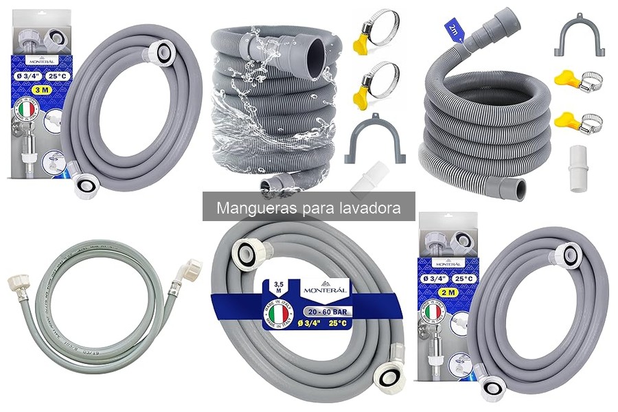 Mangueras para lavadora: Mejores lugares para comprarlas a buen precio
