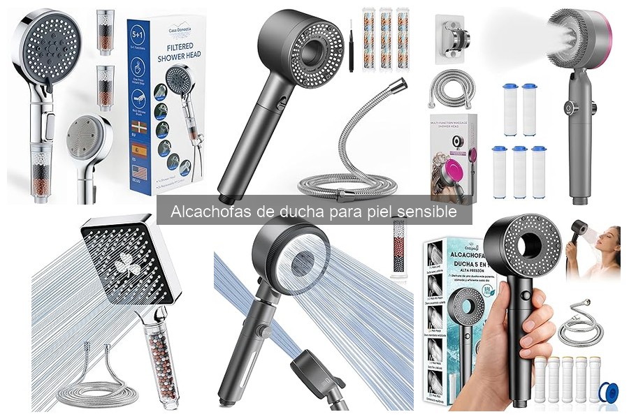 Mantenimiento de Alcachofas de Ducha para Piel Sensible