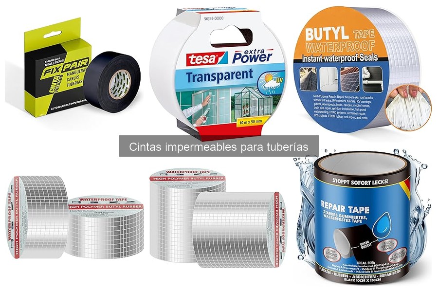 Mantenimiento de cintas impermeables para tuberías: consejos útiles