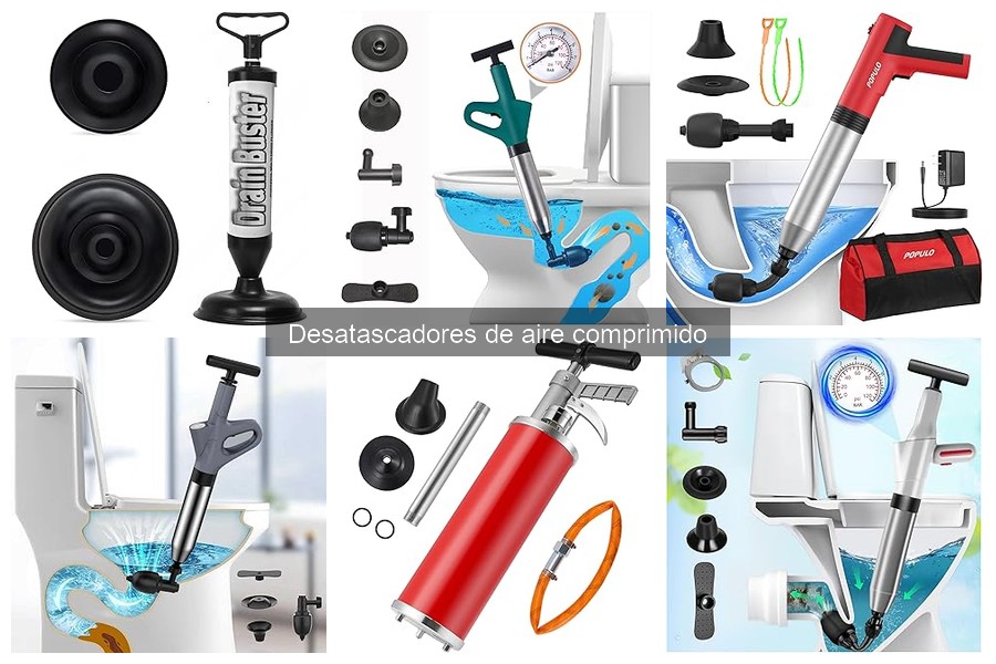 Mantenimiento de Desatascadores de Aire Comprimido