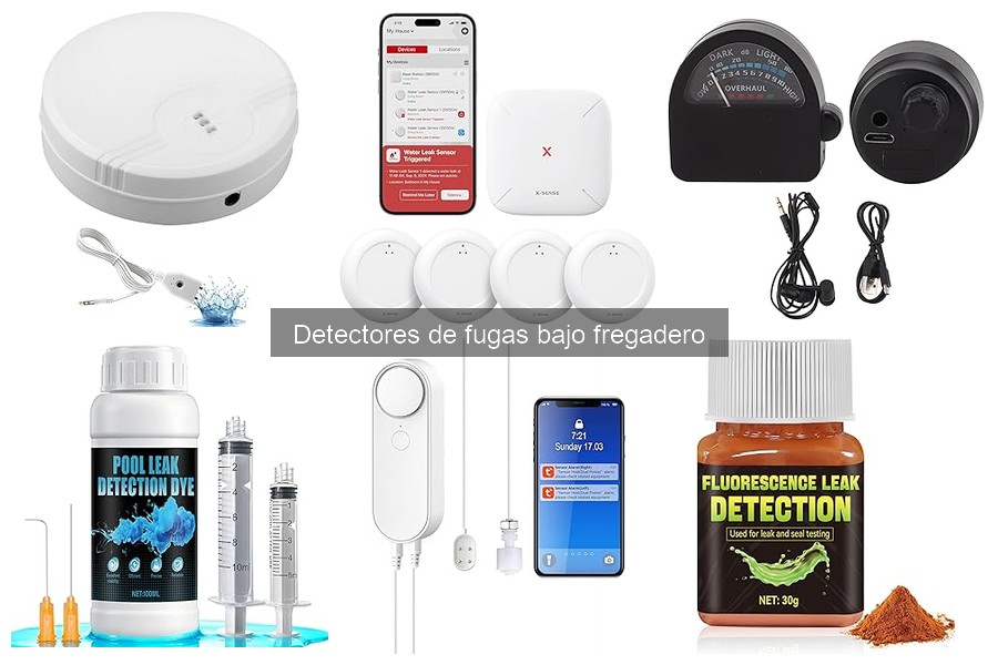 Mantenimiento de detectores de fugas bajo fregadero: Consejos útiles