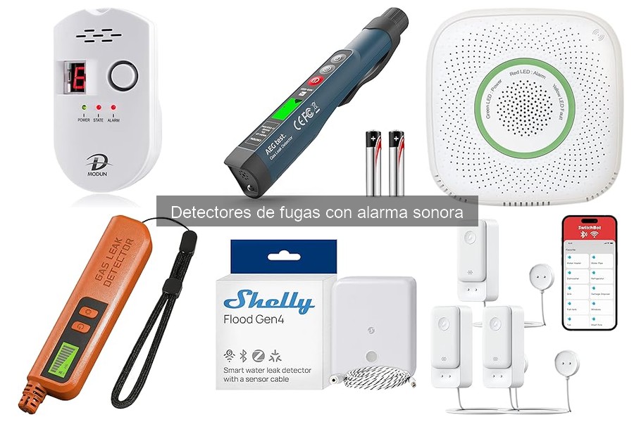 Mantenimiento de Detectores de Fugas con Alarma Sonora