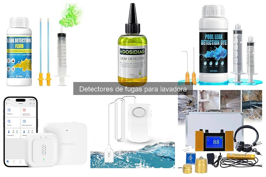 Mantenimiento de detectores de fugas para lavadoras