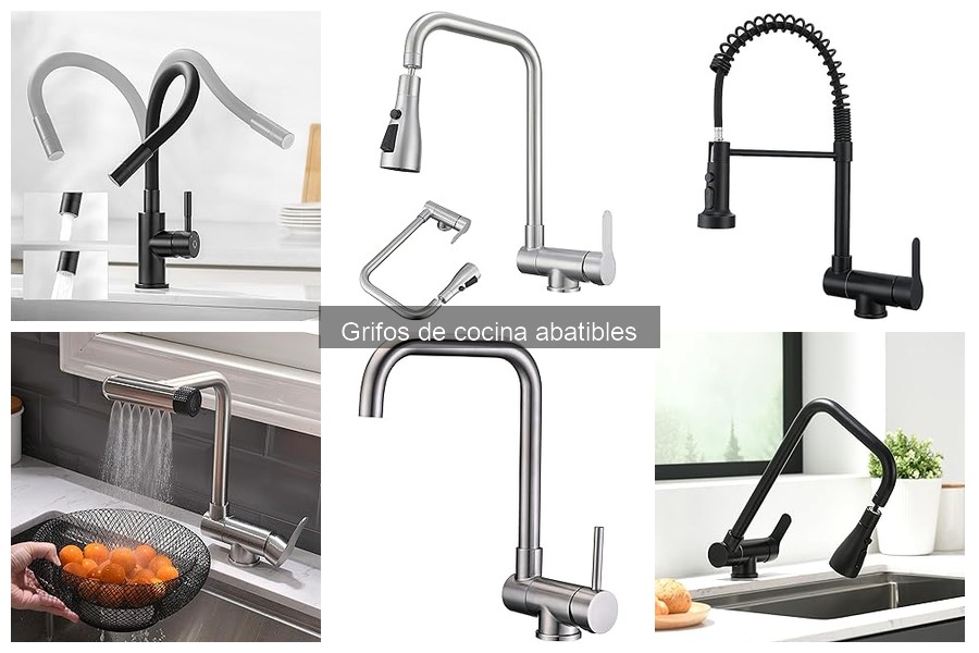 Mantenimiento de grifos de cocina abatibles: consejos prácticos