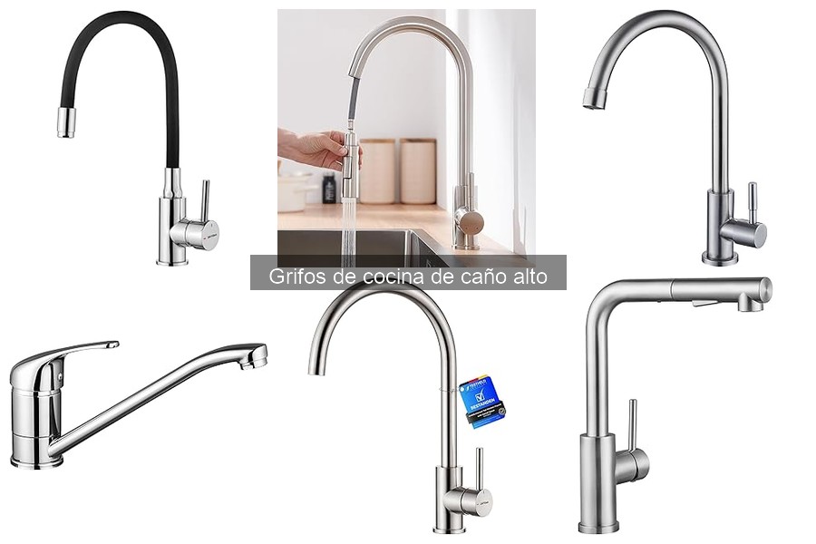 Mantenimiento de grifos de cocina de caño alto: Mejores prácticas
