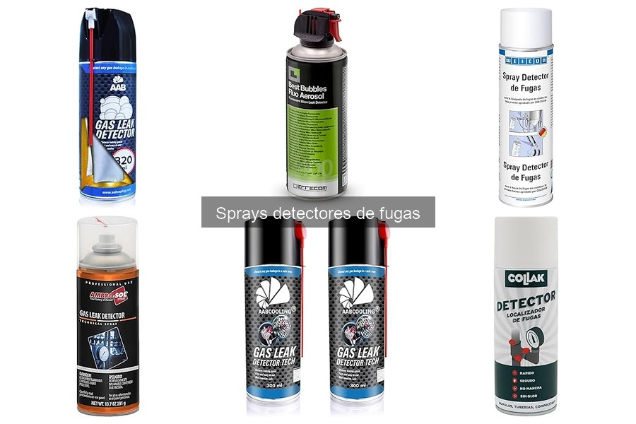Mantenimiento y Almacenamiento de Sprays Detectores de Fugas