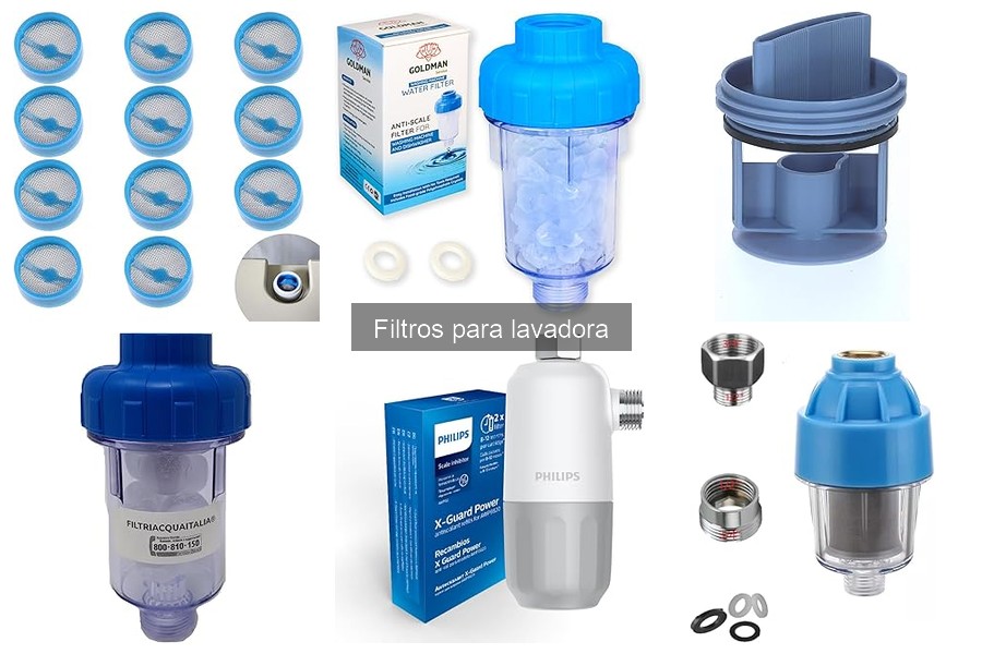 Mantenimiento y limpieza de filtros para lavadora